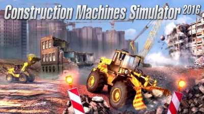 Construction Machines Simulator 2016 (2015) cover
