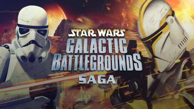 Star Wars Galactic Battlegrounds Saga cover