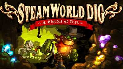 Steamworld Dig cover