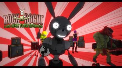 Rock-N-Rogue: A Boo Bunny Plague Adventure cover